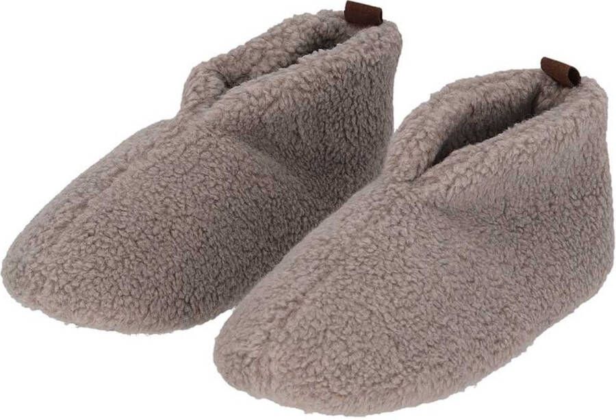 Apollo Sloffen dames Mules Grijs Teddy Wol Pantoffels dames Sloffen dames Pantoffels dames | Sloffen dames