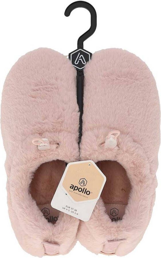 Apollo Sloffen dames Roze Mules Pantoffels dames Sloffen dames Pantoffels dames