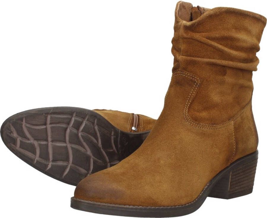 Aqa Dames Enkellaars A8477-a51 Greasy Brandy Cognac - Foto 6