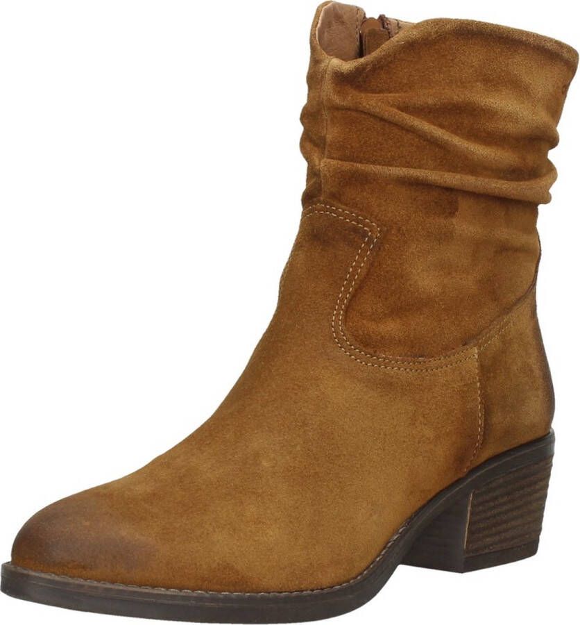 Aqa Dames Enkellaars A8477-a51 Greasy Brandy Cognac - Foto 2