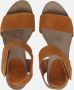 Aqa Sandalen met hak cognac Suede Dames - Thumbnail 5