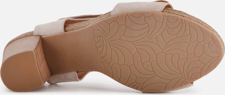 Aqa Sandalen met hak grijs Suede Dames - Foto 2