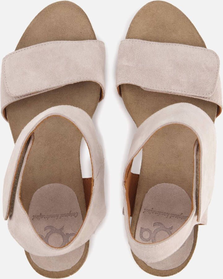 Aqa Sandalen met hak grijs Suede Dames - Foto 3