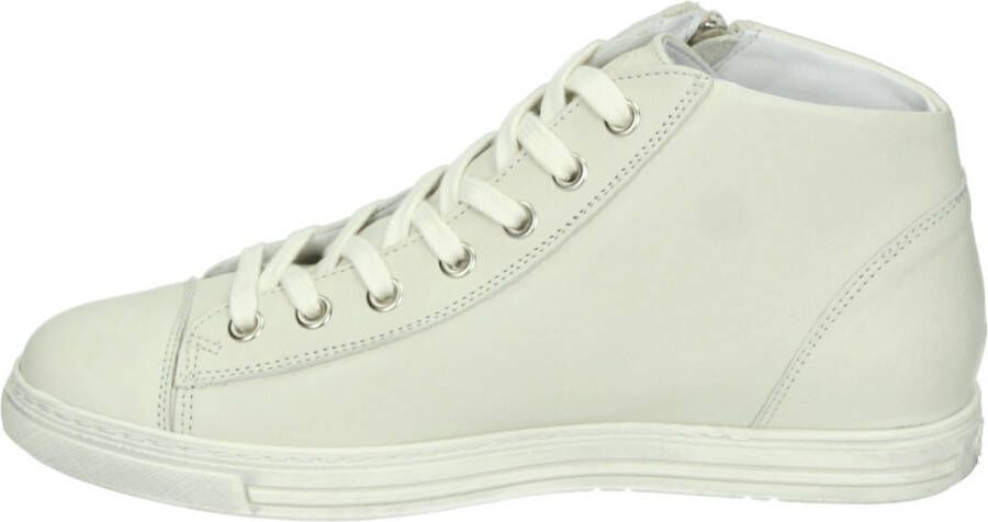 AQA Shoes A8286 Volwassenen VeterlaarzenHalf-hoge schoenen Wit beige
