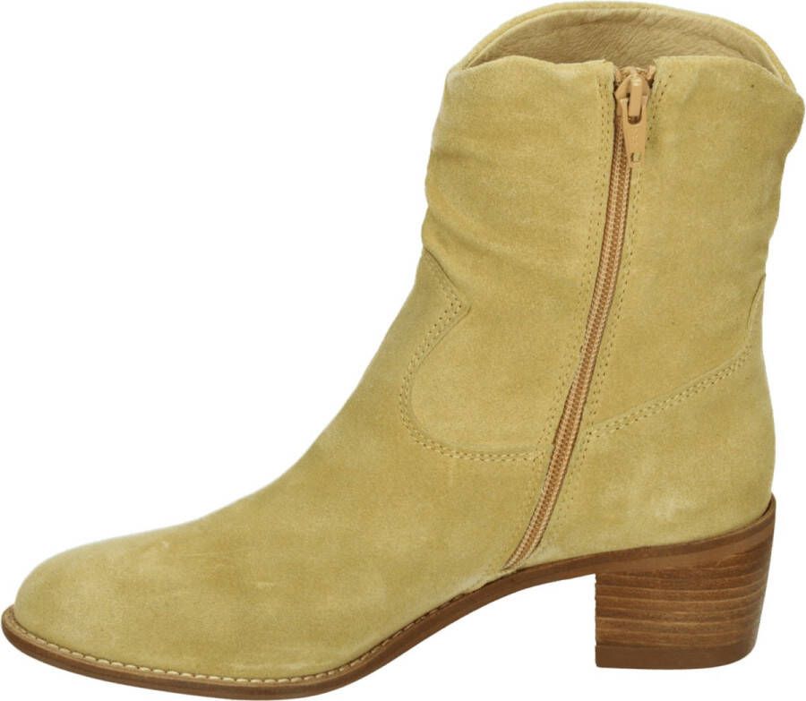 AQA Shoes A8352 Volwassenen Cowboylaarzen Wit beige