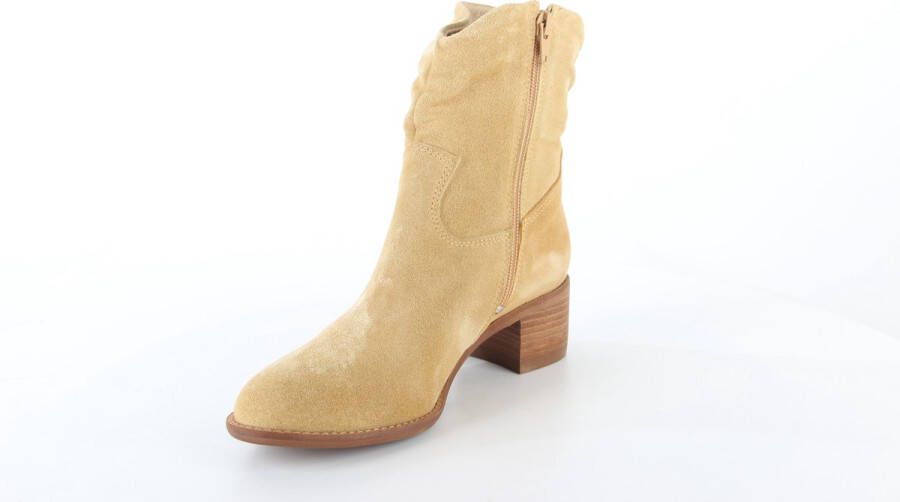 AQA Shoes A8352 Volwassenen Cowboylaarzen Wit beige