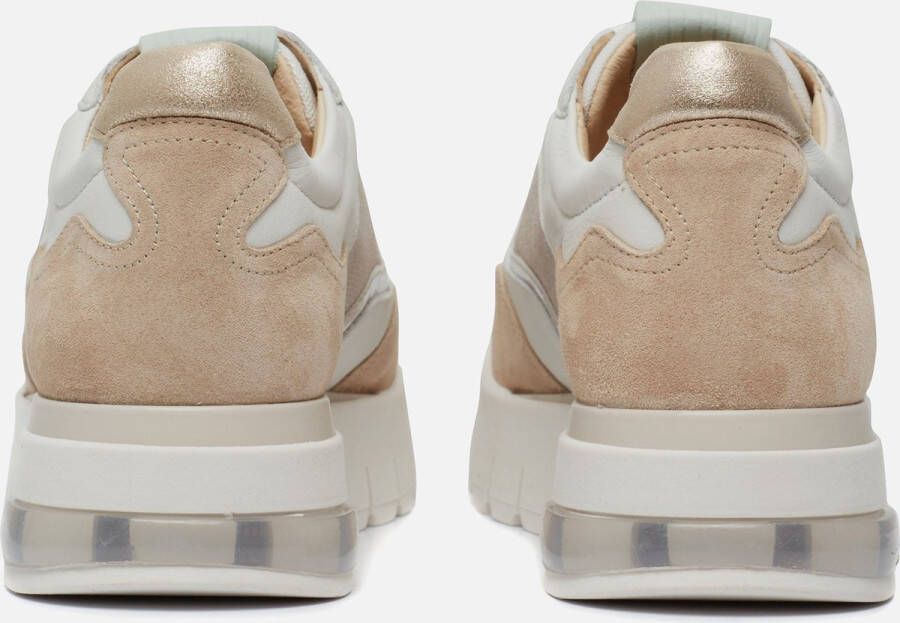 Aqa Sneakers beige Leer Dames