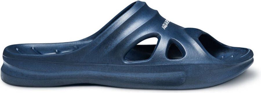 Aqua Speed Badslippers Licht Comfortabel en Duurzaam Navyblauw