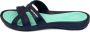Aqua Speed Panama Badslippers Dames Navy Turquoise - Thumbnail 4
