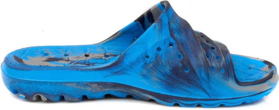 Aqua Speed PATMOS Badslippers Kinderen Vrolijk Design Licht Comfortafel en Duurzaam Blauw - Foto 5