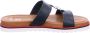 Ara Trendy Blauwe Leren Sandaal voor Dames Blue Dames - Thumbnail 8