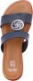 Ara Trendy Blauwe Leren Sandaal voor Dames Blue Dames - Thumbnail 9