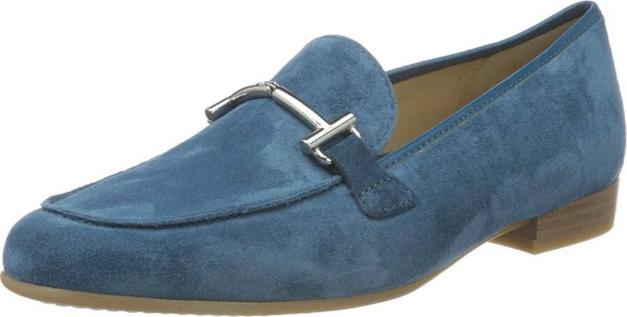 Ara 12-31272-20 dames instapper blauw