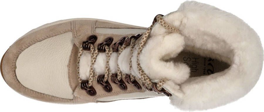 Ara 1224599 Volwassenen VeterlaarzenHalf-hoge schoenen Wit beige - Foto 8