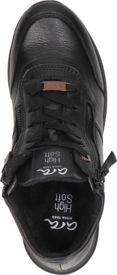Ara 1224808 VeterlaarzenHoge sneakersDames veterschoenenHalf-hoge schoenen Zwart