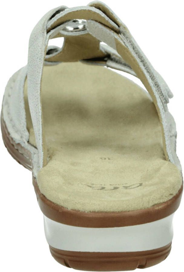 Ara 1227232 Volwassenen Dames slippers Wit beige