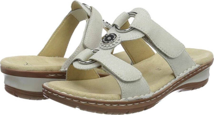 Ara 1227232 Volwassenen Dames slippers Wit beige