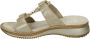 Ara 1229003 Volwassenen Dames slippers Wit beige - Thumbnail 8