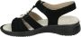 Ara 1229011~~~~~~~~~~~~~~~~~~~~~~~ Sandalen met hakDames Sandalen Zwart - Thumbnail 3