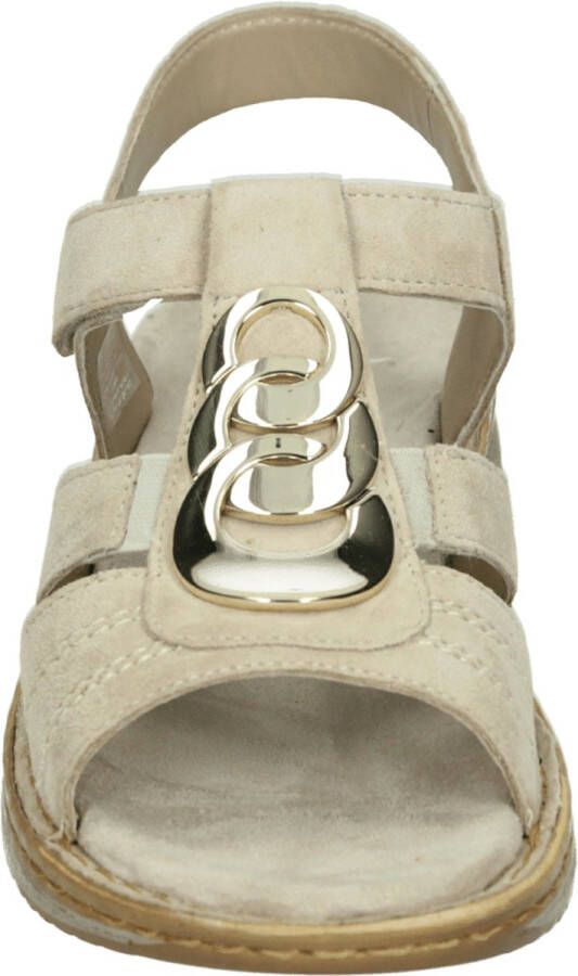 Ara 1229011 Volwassenen Sandalen met hakDames Sandalen Wit beige