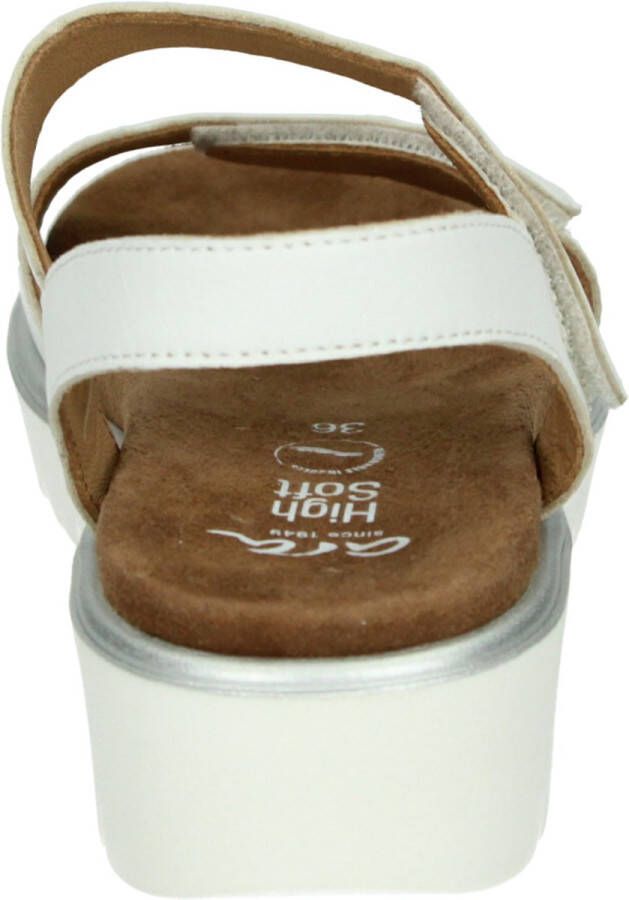 Ara 1233518 Volwassenen Sandalen met hak Wit beige - Foto 8