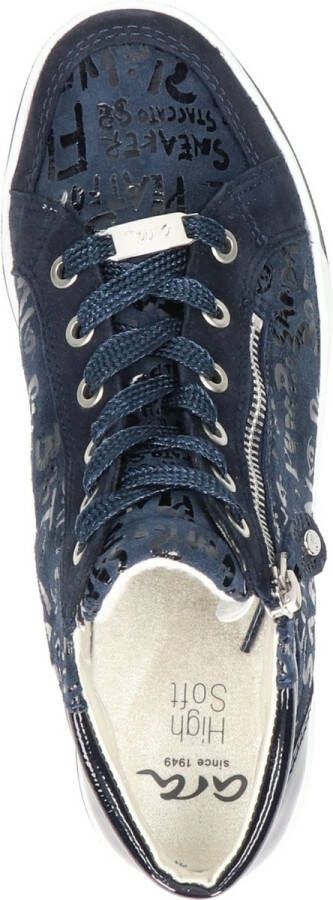 Ara 1234499 Volwassenen VeterlaarzenHalf-hoge schoenen Blauw