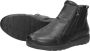 Ara Comfortabele zwarte leren dameslaars met High Soft binnenzool en bamboe voering Black Dames - Thumbnail 7