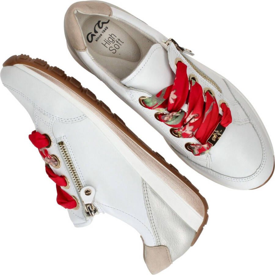 Ara 1234587 Lage sneakersDames sneakers Wit beige