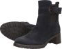 Ara Ronda Dames Enkellaars met Decoratieve Gesp Blue Dames - Thumbnail 11