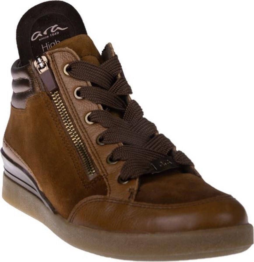 Ara 1243303 Volwassenen VeterlaarzenHalf-hoge schoenen Cognac