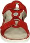 Ara 1247210 Volwassenen Sandalen met hak Rood - Thumbnail 4