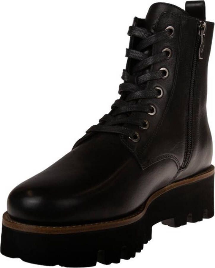 Ara 16711 veterboot zwart dames