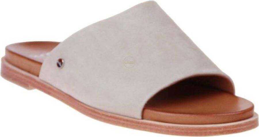 Ara Beige Nubuck Slipper G-leest