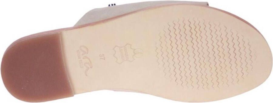 Ara Beige Nubuck Slipper G-leest