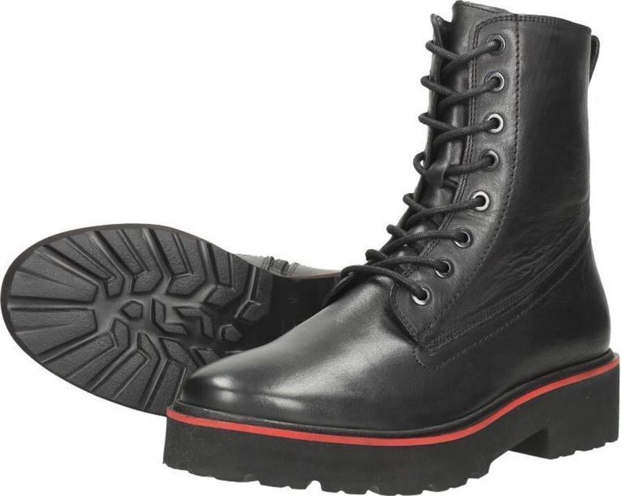Ara Hoge veterschoenen Bologna met contrastkleurige zoolrand - Foto 10