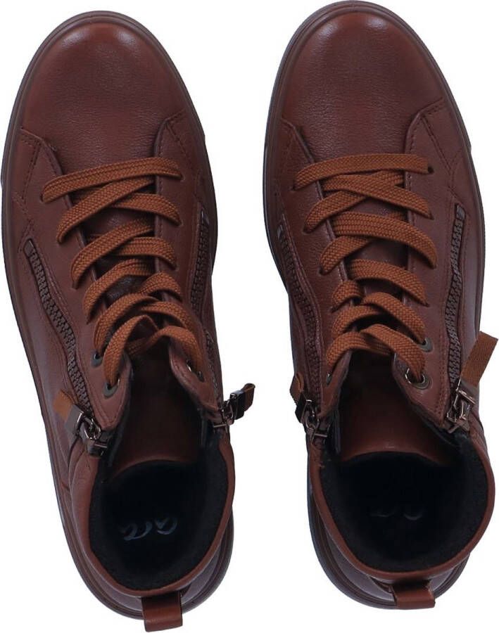 Ara Courtyard 2.0 Veterschoenen Hoog cognac
