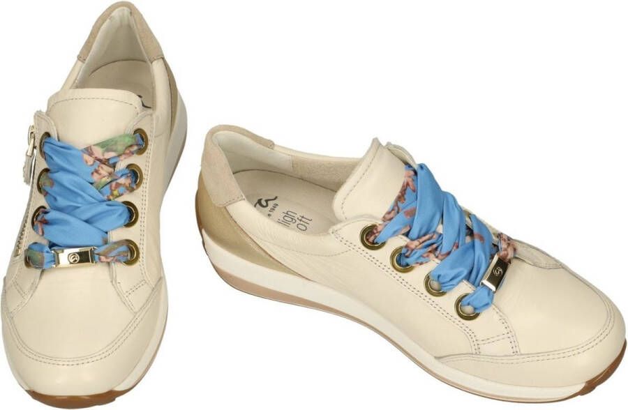 Ara -Dames crÈme sneakers