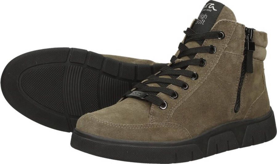 Ara dames veterboot Taupe