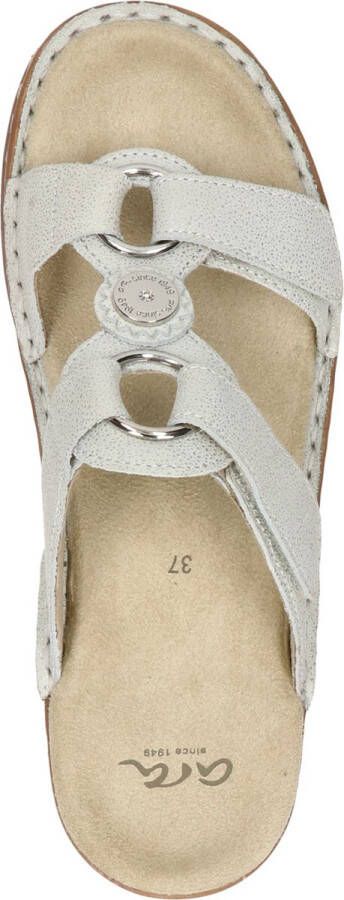 Ara Slipper Grijs Zilver Hawai Wijdte G 12 27232 78 Zacht Voetbed - Foto 15