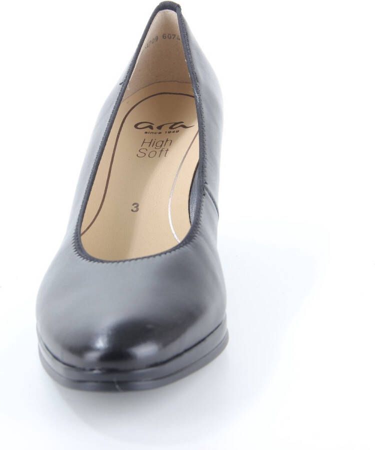 Ara High Soft dames pumps in zwart leder ½