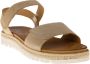 Ara 1238113 Volwassenen Sandalen met hak Taupe - Thumbnail 4