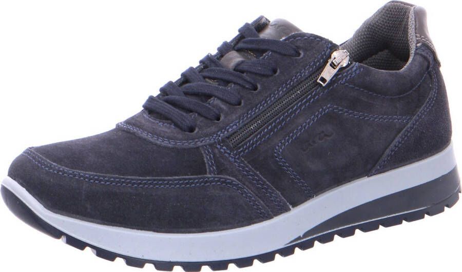 Ara Blauwe Leren Herensandaal met Uniek Design Blue Heren - Foto 10