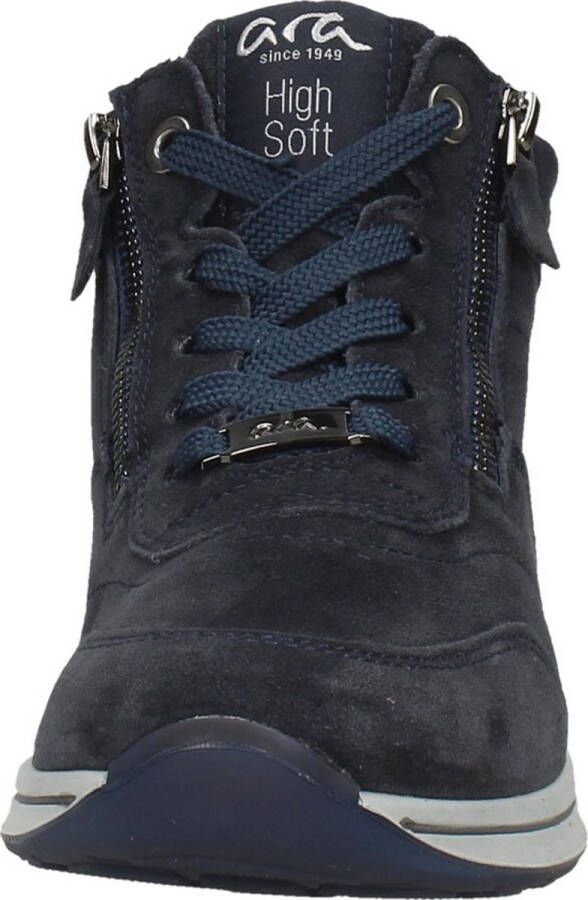 Ara 1224808~~~~~~~~~~~~~~~~~~~~~~~ Hoge sneakersVeterlaarzenDames veterschoenenDames sneakersHalf-hoge schoenen Blauw - Foto 5