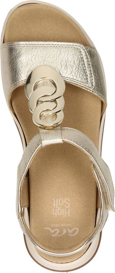 Ara Osaka-S Sandalen Plat Goudkleur - Foto 7