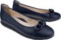 Ara Blauwe Leren Ballerina Pump Blue Dames - Thumbnail 4