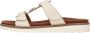 Ara Wit leren zomerslipper met uniek detail White Dames - Thumbnail 11