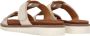 Ara Wit leren zomerslipper met uniek detail White Dames - Thumbnail 14