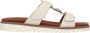 Ara Wit leren zomerslipper met uniek detail White Dames - Thumbnail 15