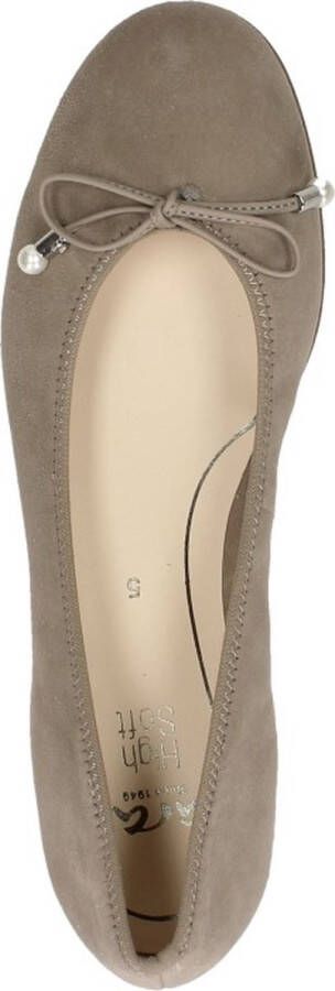 Ara Vrouwen Ballerina's Taupe