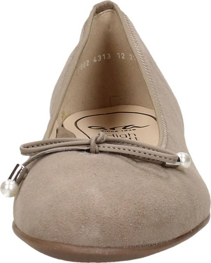 Ara Vrouwen Ballerina's Taupe